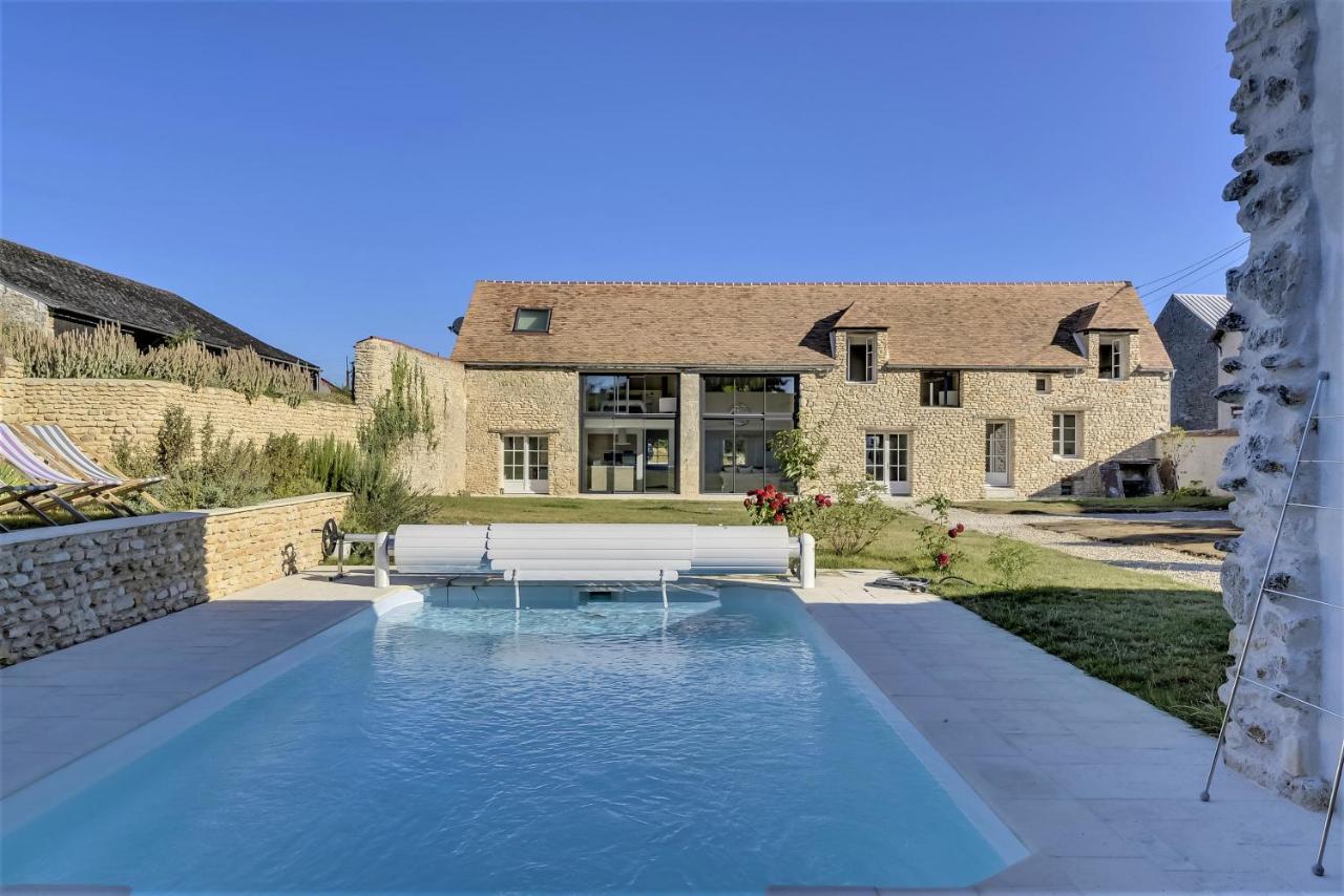Incroyable Villa A Amponville Avec Piscine Privee. Exterior foto