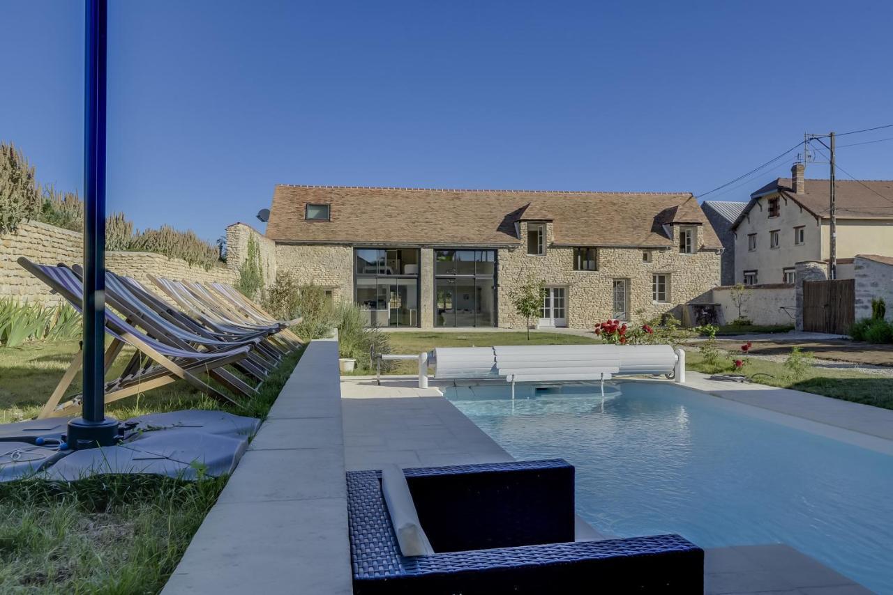 Incroyable Villa A Amponville Avec Piscine Privee. Exterior foto